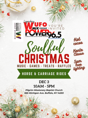 Soulful christmas Wufo Power 96.5 Radio